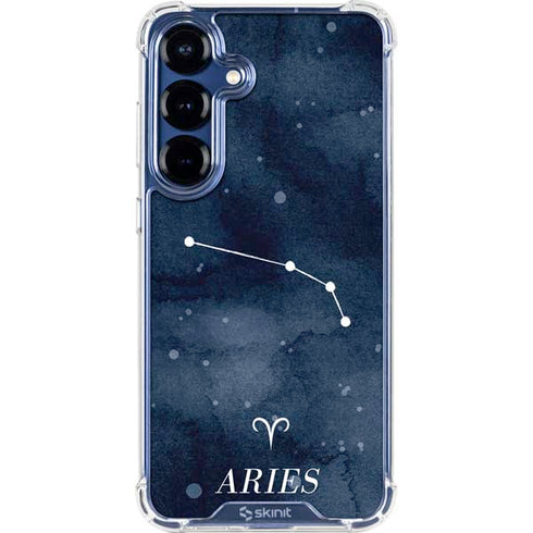 Aries Constellation Galaxy S25 Clear Case